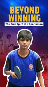 Beyond Winning The True Spirit Of A Sportsman #reels #ctyindia25