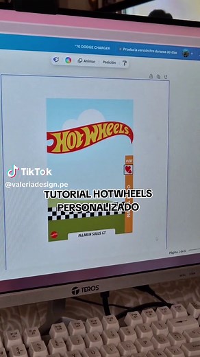 Personaliza tu Hot Wheels con Esta Plantilla de Canva