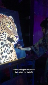 What do you think of projection mapping art?? I miss doing it ! #livepainting #liveart #liveartist #painting #paint #art #artist #paintingart #canvaspainting #videomapping #projectionmapping #projectionart #projection #livevisuals #visuals #canvasart #wip #artprogress