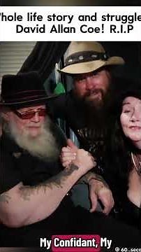 R.I.P. David Allan Coe #keepflexingonem