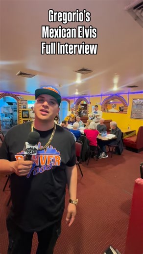 🎤 FULL INTERVIEW with Gregorio — Denver’s own Mexican Elvis! 🇲🇽🎸 We sat down with the legend himself to talk about how long he’s been Mexican Elvis, how long he’s been singing and performing, and of course — his thoughts on our Denver Broncos 🟠🔵🐎 From the mariachi suit to the Mile High energy, Gregorio’s story is pure Colorado culture. Tap in and watch the full interview! 🙌🔥 #DenverFoos #MexicanElvis #Gregorio #BroncosCountry #MileHigh #DenverCulture #RevisionsMexicanRestaurant | Denver