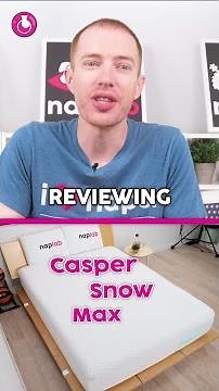 Casper Snow Max Review - The Pros & Cons #CoolingMattress #SleepTech #SideSleeper