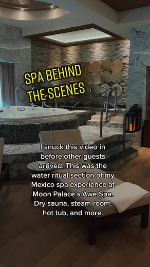 Moon Palace Cancun Mexico Spa Experience