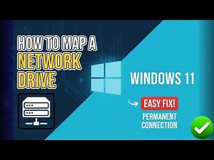 How To Map A Network Drive in Windows 11 (Quick & Easy Guide)