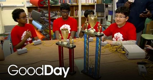 Ryan is meeting students who won regionals at the National Science Bowl