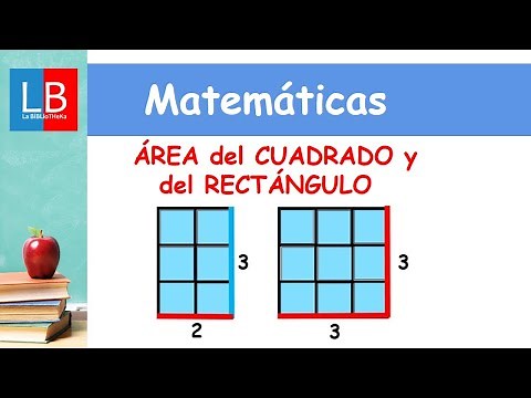 Área CUADRADO y RECTÁNGULO para niños 👍✔ PRIMARIA
