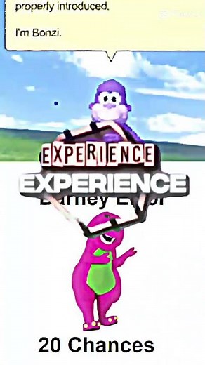 bonzi Buddy vs Barney error