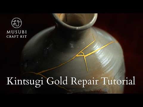 Kintsugi Tutorial: How to Repair Ceramics with Gold