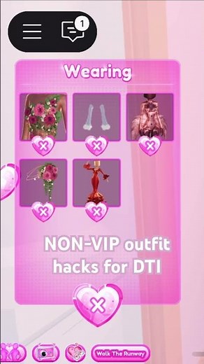 Non vip dti outfit hacks!