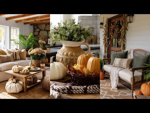 Rustic Fall Decor Ideas 2025 🍂 | Cozy Farmhouse Style for Your Home