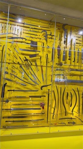 The Blade Wall at the German Blade Museum, Solingen. Easily one of the highlights of my visit.