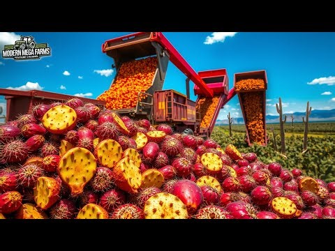Form Prickly Pear To BioFuel - How 880 Million Pounds Of Nopal Are Harvested By Mexican Farmers
