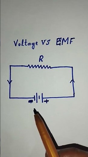 Voltage vs EMF | p.d and EMF | potential difference Vs electro motive force| #emf #voltage