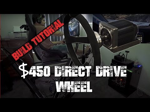 $450 Mige Direct Drive Force Feedback Wheel Build Tutorial - MMOS