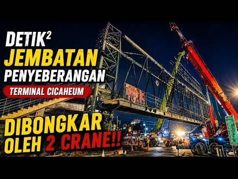 🔴 ~ Goodbye CICAHEUM TERMINAL Pedestrian Bridge Bandung ~ 🥲