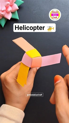 Paper Helicopter | How to Make Paper Helicopter #diy #craft #shorts