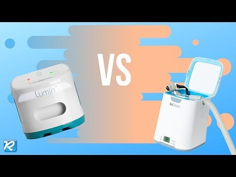 COMPARE LUMIN VS SO CLEAN CPAP SANITIZERS // How to Clean my CPAP