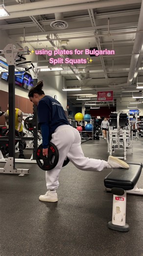Plate Squats Gym Hack: Bulgarian Split Squats Tips