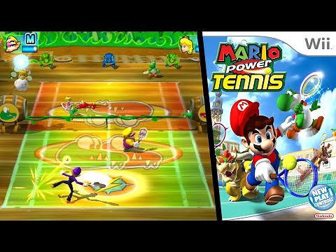 Mario Power Tennis ... (Wii) Gameplay