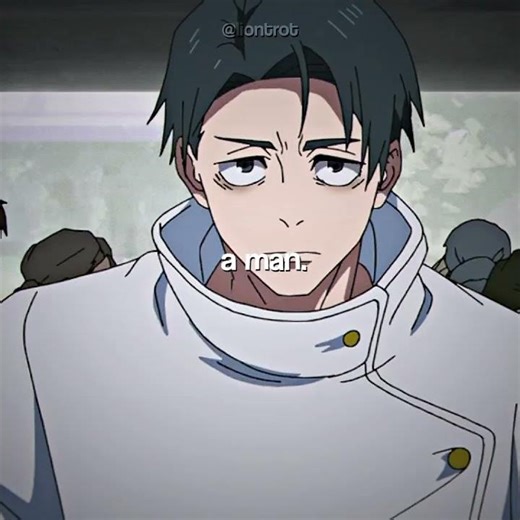 A man. | jjk edit / yuta okkotsu edit | #liontrot #liontrotwcue #jjk #anime