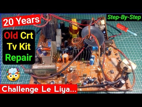 🥷Challenge Accepted | क्या ये 20 Year Old Crt TV Repair होगी ? ‪@SamarExperiment‬