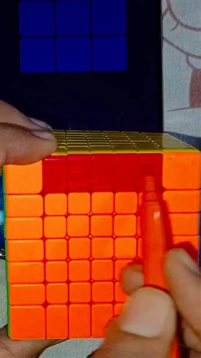 🤯 I Solved a 7x7 Rubik’s Cube Using an App! 🧩🔥