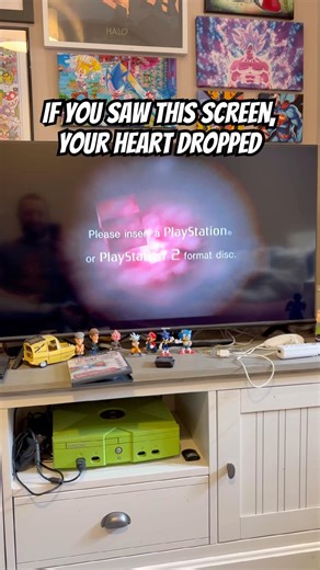 PS2 red screen of death 💀 #ps2 #relatable #retrogaming