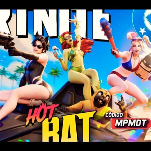 🔥🔥APELOU?? AS NOVAS SKINS DE VERÃO DA DC NO FORTNITE #SHORTS