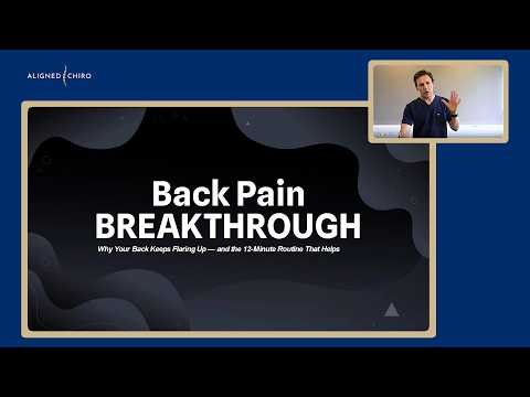 Chronic Back Pain Explained: Why It Keeps Flaring Up + What To Do Daily