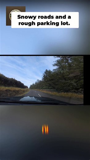 Navigating these snowy roads with a bit of worry for the car, but finding beauty in the winter's touch and the quiet landscape. Even in the rough spots, there's always something to observe and appreciate. #WinterVibes #SpiritualJourney #NatureAppreciation #PeacefulMoments | Isle of Man Vicar