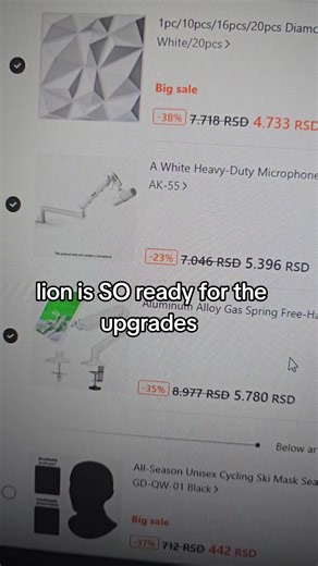 yes its from temu, yes I checked the rating and all tje information about everything so I wont get scammed. #ikea#gaming#techtok#tech#viral