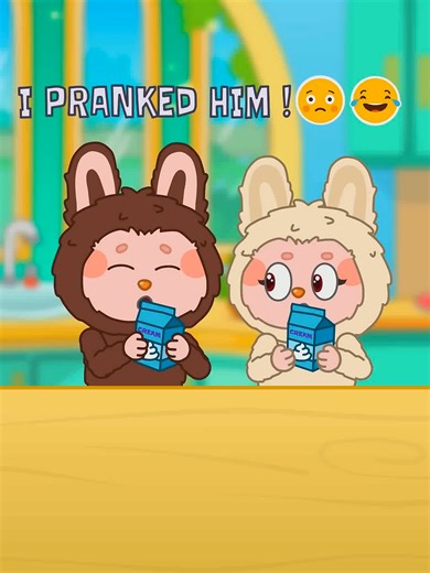 Pranked Labubu 🤪 Labubu Animation Meme #shorts