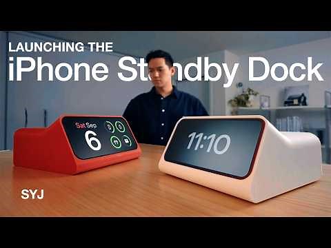 we made a viral product by mistake - iPhone Standby Dock