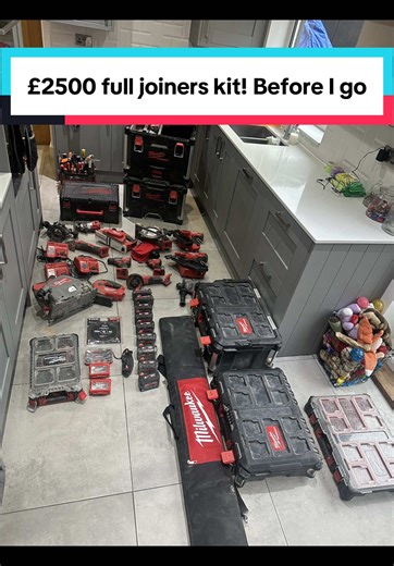 £2500 Carpenter Tool Kit for Sale Before Emigrating
