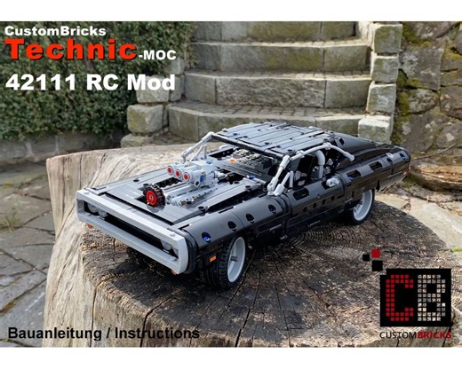 LEGO MOC-40298 Custom RC 42111 Charger (Technic 2020)