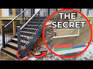 Everyone will be Building Exterior Steps Like This Now (The "Never Rot" Method that adds 30+ Years)