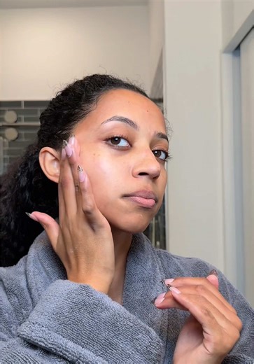 Restoring my skin barrier starts at night time using @Sephora Collection Balmy Rich Cream @sephora #ad #sephora #dryskinroutine #nightskincare