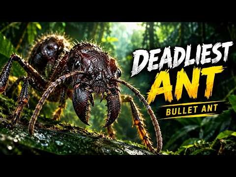 The Bullet Ant: Nature’s Most Painful Sting!