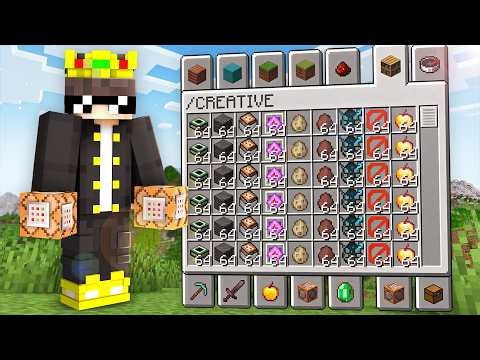 Secretly Using CREATIVE MODE To Save This Minecraft SMP..!