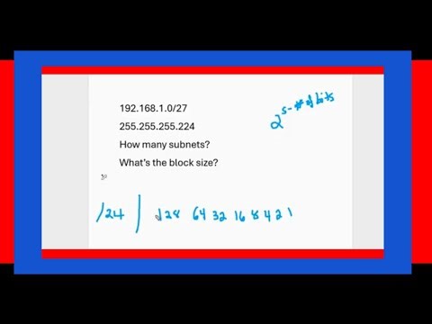 CCNA Subnetting Made Easy | 192.168.1.0/27 Explained in 6 Minutes