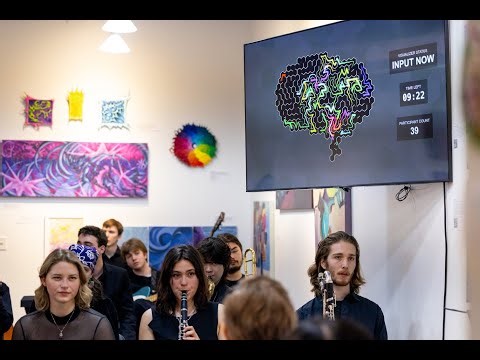 NeuroArts and Future States Interactive Brain Visualizer; ft. Creative Arts Orchestra