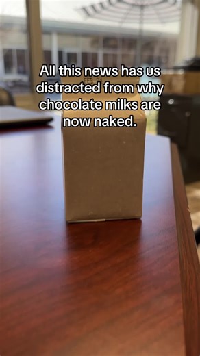 Why School Chocolate Milks Lack Labels