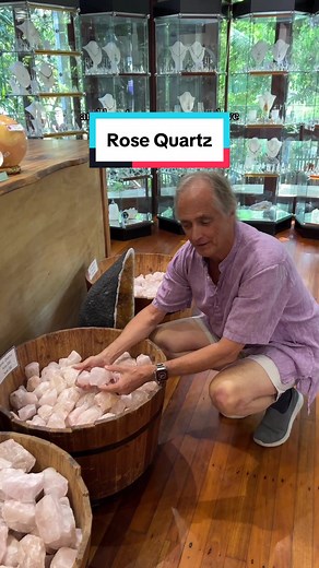Discover the Love Energy of Rose Quartz at Crystal Castle