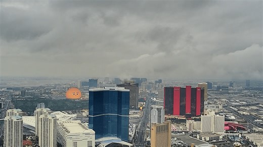 Live camera over Las Vegas home of Super Bowl LVIII