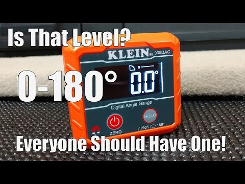 ToolBox Must-Have | Klein Tools Digital Angle Gauge and Level 935DAG DIY To Professional Use Tool