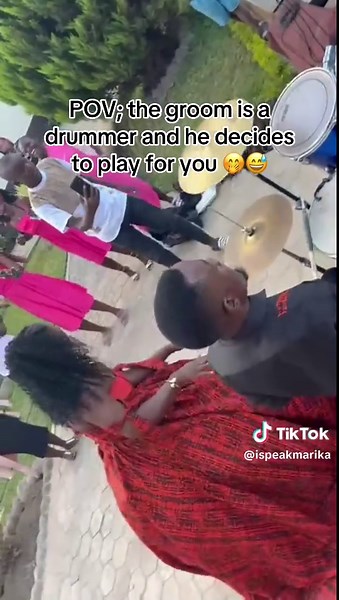 Wedding Dance Surprise from My Drummer Husband