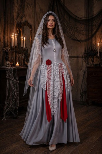 Ghost Bride Costume Women, Zombie Bride Dress, Haunted Bride Halloween Costume, Gothic Wedding Dress, Undead Bride Cosplay, Horror Costume - Etsy Ireland