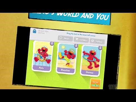 Sesame Street Elmo's World and You - Episode 1 Pets,Episode 2 Beaches,Episode 3 Games (iOS,Android)