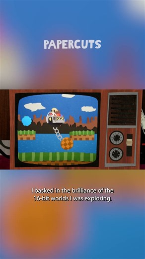 It's settled, video games are ART. #papercuts