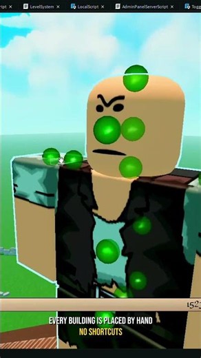 Building my Roblox RPG from scratch and this is how it turned out 😮.#roblox #shorts